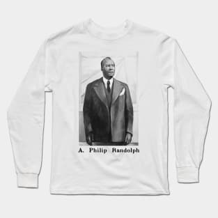 A. Philip Randolph Portrait Long Sleeve T-Shirt